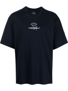 Paul & Shark x White Mountaineering t-shirt à manches courtes - Bleu