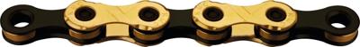 KMC fietsketting x12 ti-n goud/zwart 126 schakels