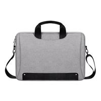 DJ08 Oxford doek waterdichte slijtagebestendige laptoptas voor 15 6 inch laptops met verborgen handvat & bagageband staaf & verstelbare schouderriem