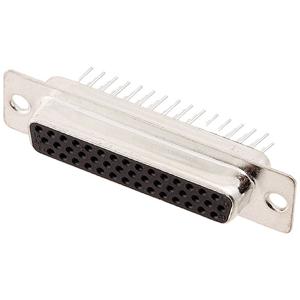 encitech HDD-44-F-T-B-M 2103-0400-13 D-sub female connector 180 ° Aantal polen: 44 Soldeerpennen 1 stuk(s) Tray