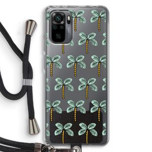 Paradise: Xiaomi Redmi Note 10 Pro Transparant Hoesje met koord