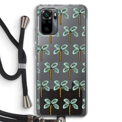 Paradise: Xiaomi Redmi Note 10 Pro Transparant Hoesje met koord