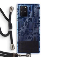 Moroccan Print: Samsung Galaxy Note 10 Lite Transparant Hoesje met koord