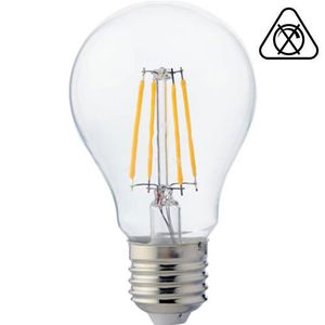 LED Lamp - Filament - E27 Fitting - 4W - Natuurlijk Wit 4200K