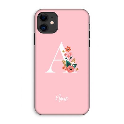 Pink Bouquet: iPhone 11 Tough Case