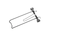 Racktime clampit 12 mm clip / 100 mm width black