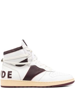 RHUDE baskets montantes Rhecess - Blanc