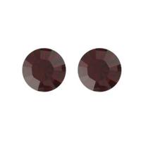 Biba Oorbellen met Swarovski Steentje Garnet Biba Oorbellen met Swarovski Steentje Garnet