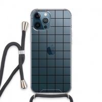 Rooster: iPhone 13 Pro Max Transparant Hoesje met koord