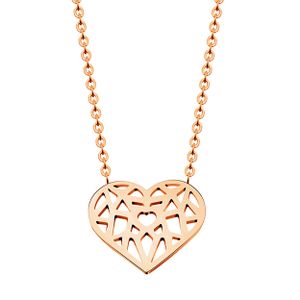 Cilla Jewels dames ketting Heart rosegoud Verguld