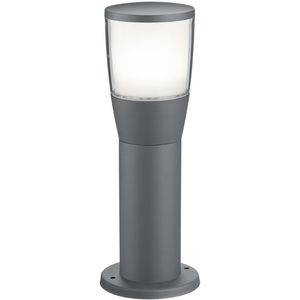 LED Tuinverlichting - Staand - Buitenlamp - Trion Shanila - 7W - Warm Wit 3000K - Waterdicht IP54 - Mat Antraciet - Aluminium