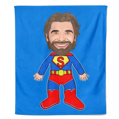 Cartoon Fleecedeken Superman - Pillow Buddies