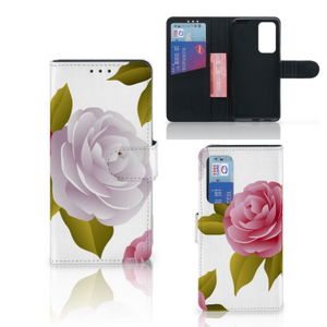 Huawei P40 Hoesje Roses