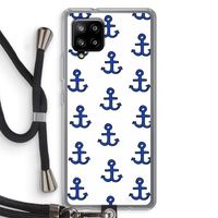 Ankers: Samsung Galaxy A42 5G Transparant Hoesje met koord Ankers: Samsung Galaxy A42 5G Transparant Hoesje met koord