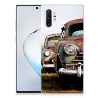 Samsung Galaxy Note 10 Plus | Siliconen hoesje | met foto Vintage Auto