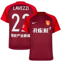 Hebei China Fortune Shirt Thuis 2019 + Lavezzi 22