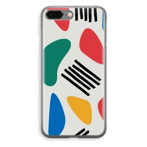 Illustratieve pop 1: iPhone 8 Plus Transparant Hoesje