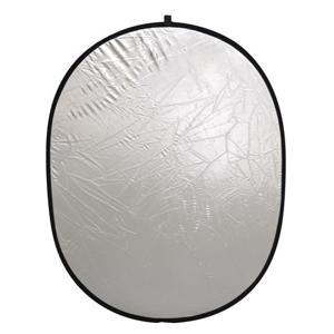 Linkstar reflectiescherm 2 in 1 r-6090sw zilver/wit 60x90 cm