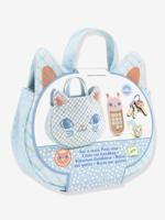 Handtas Kleine kat DJECO blauw