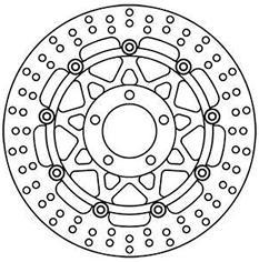 TRW Rotor msw218 floating