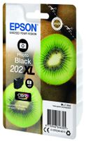 Epson Inktcartridge T02H1, 202XL Origineel Foto zwart C13T02H14010 - thumbnail