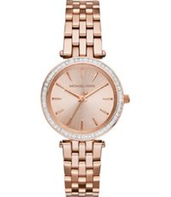Horlogeband Michael Kors MK3366 / 11xxxx / Mini Darci Staal Rosé 16mm