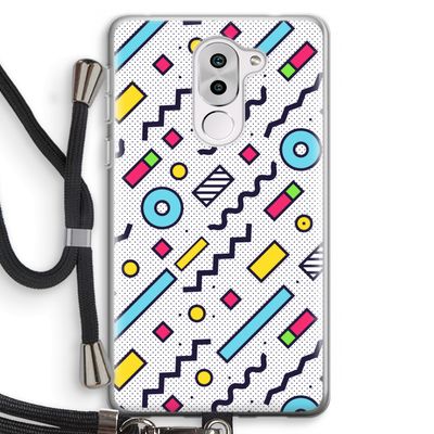 8-bit N°8: Honor 6X Transparant Hoesje met koord