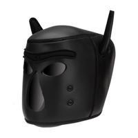 Prowler Red Neopreen Puppy Hood - Zwart