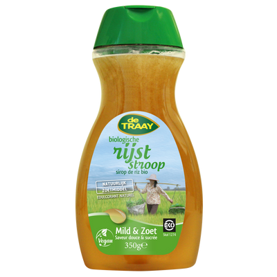 De Traay Rijststroop Mild & Zoet Biologisch