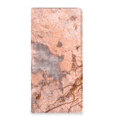 Samsung Galaxy A13 (4G) | Standcase | Marmer Oranje Samsung Galaxy A13 (4G) | Standcase | Marmer Oranje