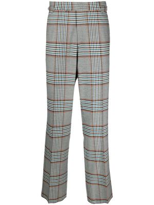 Vivienne Westwood pantalon droit à carreaux - Bleu
