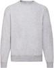 Fruit Of The Loom F304 Classic Raglan Sweat - Heather Grey - S