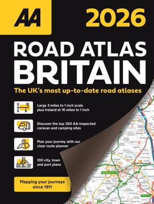 Wegenatlas Road Atlas Britain 2026 - A4 | AA Publishing
