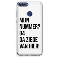 Da ziede van hier: Huawei P Smart (2018) Transparant Hoesje Da ziede van hier: Huawei P Smart (2018) Transparant Hoesje