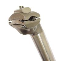 Zadelpen atb zilver 29.4 35cm alu