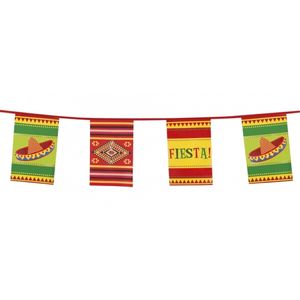 Fiesta vlaggenlijn Mexicaans
