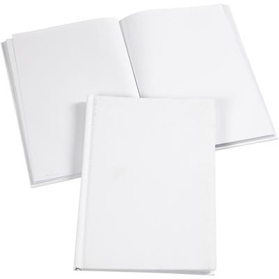 Creativ Company Notitieboek, a5, dikte 8 mm, 80 gr, wit, 1 stuk