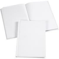 Creativ Company Notitieboek, a5, dikte 8 mm, 80 gr, wit, 1 stuk