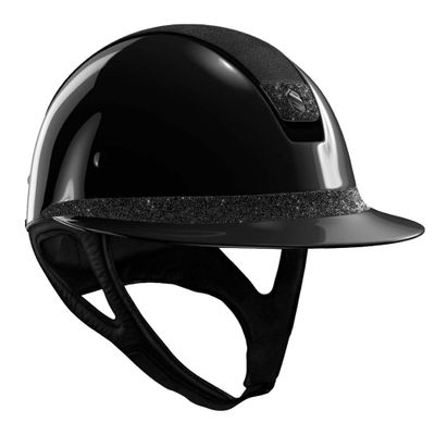 Samshield Miss Glossy Crystal zwart maat:m