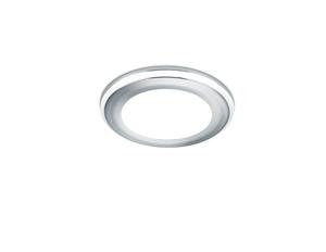 Trio Led inbouwspotAura 8,2cm grijs - 652310106