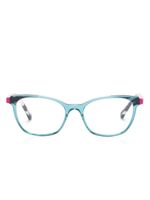 Etnia Barcelona lunettes de vue Grimaldi à monture carrée - Bleu