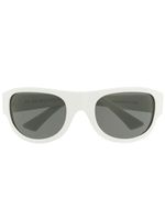 Retrosuperfuture lunettes de soleil oversize - Blanc - thumbnail