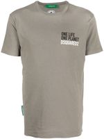 DSQUARED2 t-shirt 'One Life One Planet' - Gris - thumbnail