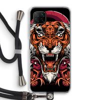 Tiger and Rattlesnakes: Huawei P40 Lite Transparant Hoesje met koord