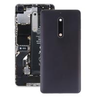 Batterij terug te dekken met camera lens & kant toetsen voor Nokia 5 (zwart)
