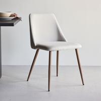 Nohr Eetkamerstoel 'Denon' Linnenlook, kleur Beige
