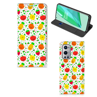 OnePlus 9 Pro Flip Style Cover Fruits - thumbnail