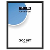 Nielsen fotolijst Accent 15 x 20 cm aluminium zwart - thumbnail
