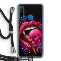 Dodelijk zoet: Huawei P20 Lite (2019) Transparant Hoesje met koord