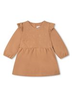 Chloé Kids robe à volants - Marron